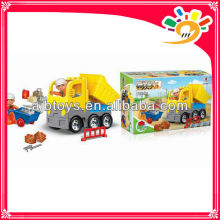 battery operated truck building blocks funny happy block set with music